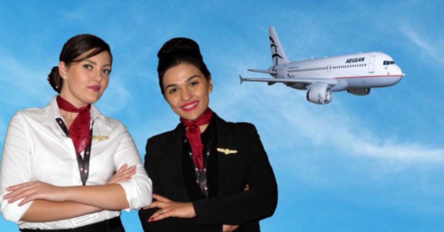 Job vacancies for Flight Attendants in Aegean Airlines